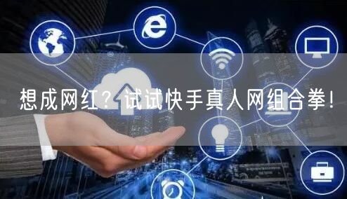 想成网红？试试快手真人网组合拳！
