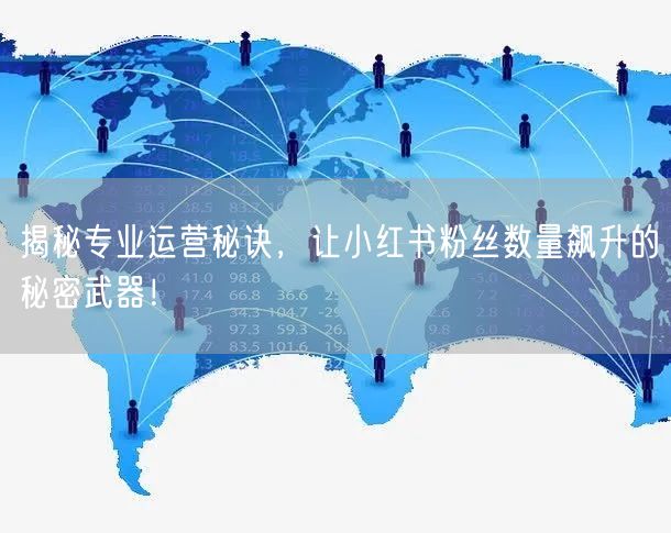 揭秘专业运营秘诀，让小红书粉丝数量飙升的秘密武器！