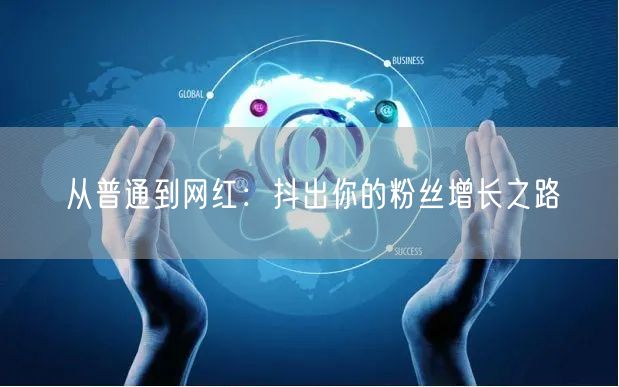 从普通到网红：抖出你的粉丝增长之路