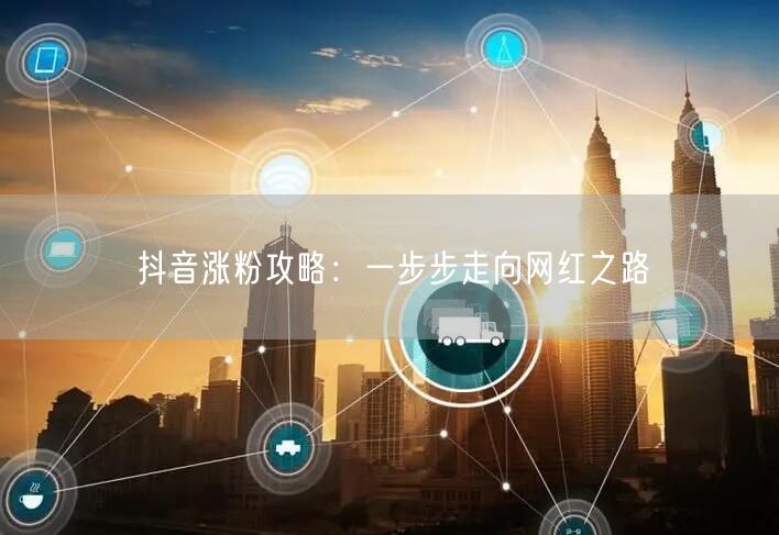 抖音涨粉攻略：一步步走向网红之路
