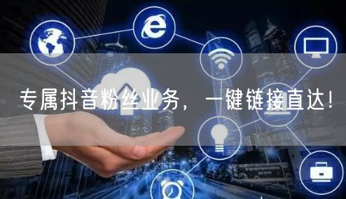 专属抖音粉丝业务，一键链接直达！