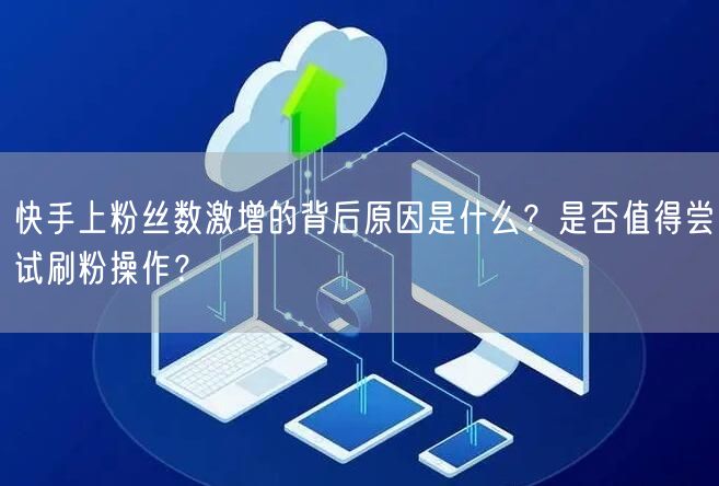快手上粉丝数激增的背后原因是什么？是否值得尝试刷粉操作？