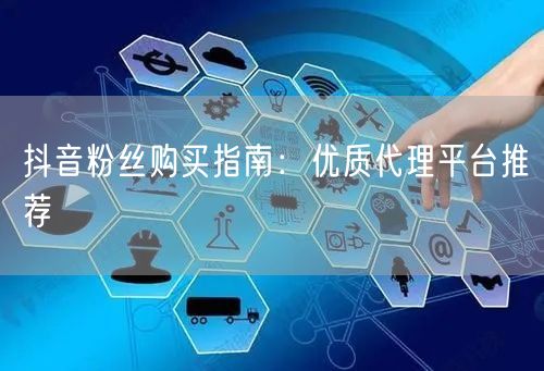抖音粉丝购买指南：优质代理平台推荐