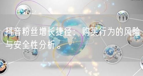 抖音粉丝增长捷径：购买行为的风险与安全性分析。
