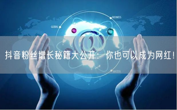 抖音粉丝增长秘籍大公开：你也可以成为网红！