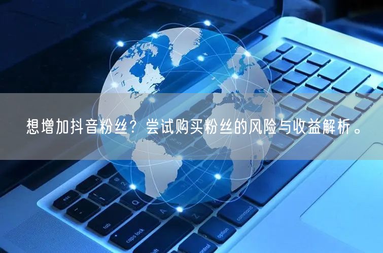 想增加抖音粉丝？尝试购买粉丝的风险与收益解析。