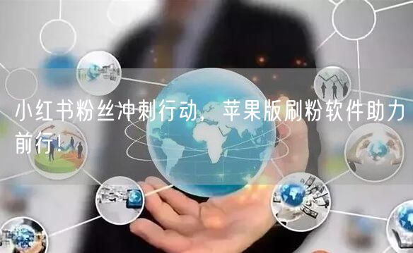小红书粉丝冲刺行动，苹果版刷粉软件助力前行！