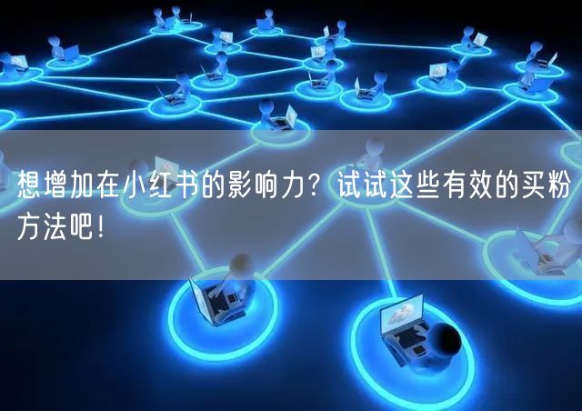 想增加在小红书的影响力？试试这些有效的买粉方法吧！