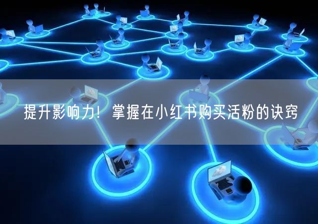 提升影响力！掌握在小红书购买活粉的诀窍