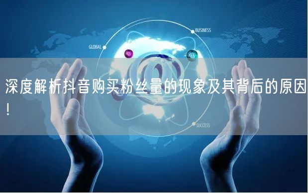 深度解析抖音购买粉丝量的现象及其背后的原因！