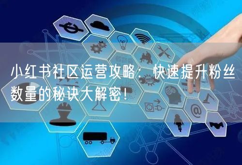 小红书社区运营攻略：快速提升粉丝数量的秘诀大解密！