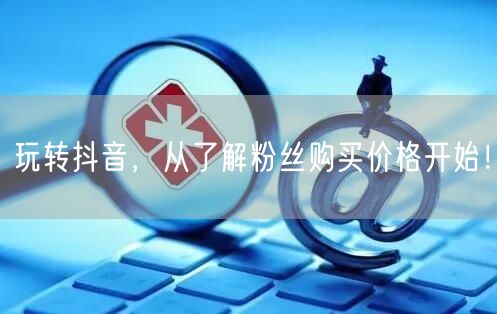 玩转抖音，从了解粉丝购买价格开始！