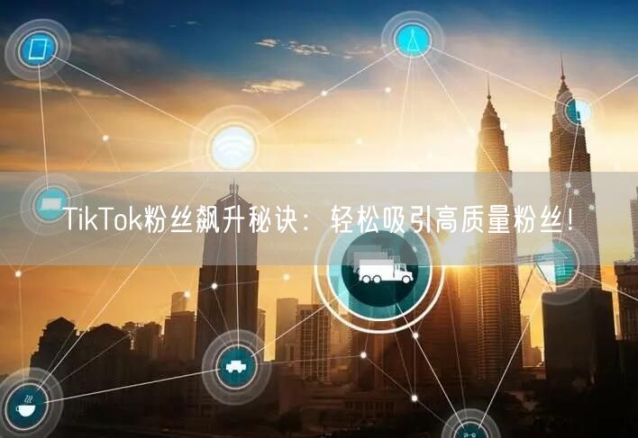 TikTok粉丝飙升秘诀：轻松吸引高质量粉丝！