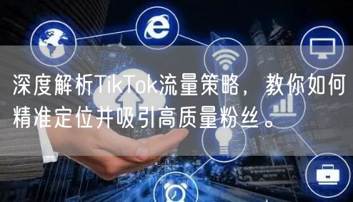 深度解析TikTok流量策略，教你如何精准定位并吸引高质量粉丝。