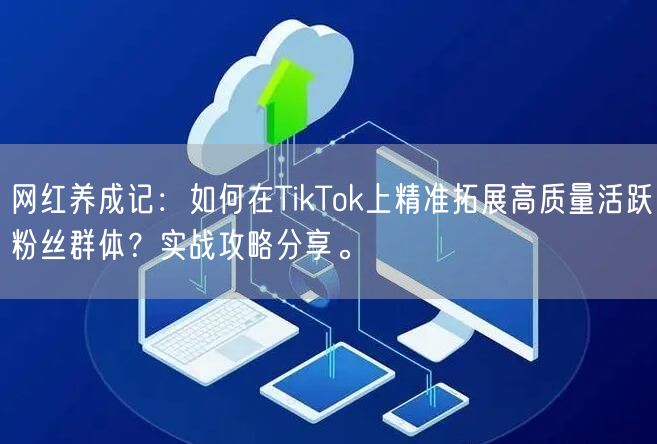 网红养成记：如何在TikTok上精准拓展高质量活跃粉丝群体？实战攻略分享。