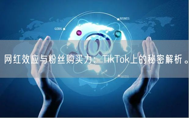 网红效应与粉丝购买力：TikTok上的秘密解析。