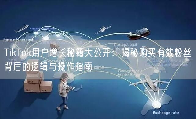 TikTok用户增长秘籍大公开：揭秘购买有效粉丝背后的逻辑与操作指南