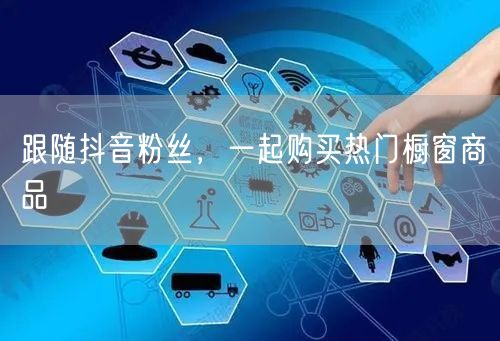 跟随抖音粉丝，一起购买热门橱窗商品