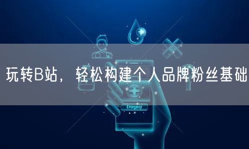 玩转B站，轻松构建个人品牌粉丝基础