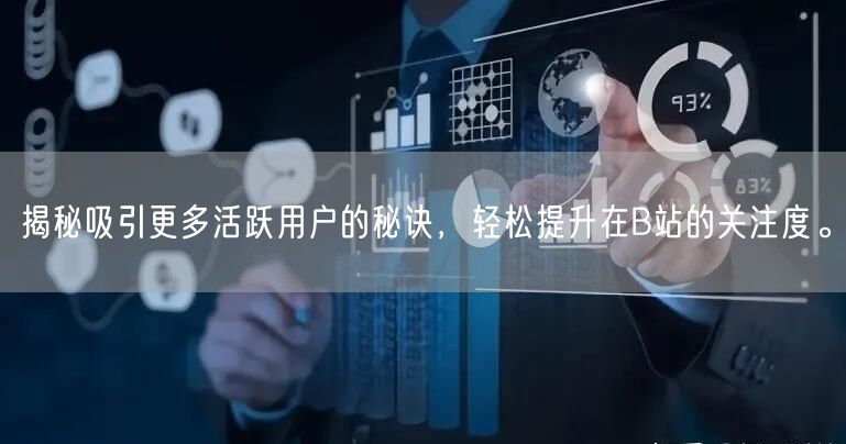 揭秘吸引更多活跃用户的秘诀，轻松提升在B站的关注度。