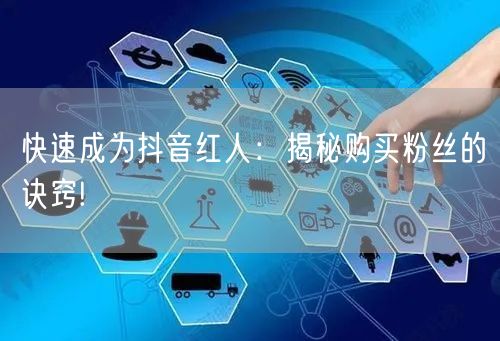 快速成为抖音红人：揭秘购买粉丝的诀窍!