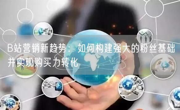 B站营销新趋势：如何构建强大的粉丝基础并实现购买力转化