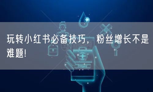玩转小红书必备技巧，粉丝增长不是难题!