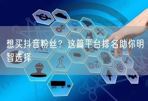想买抖音粉丝？这篇平台排名助你明智选择